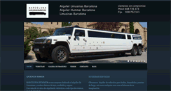 Desktop Screenshot of barcelonahummer.com