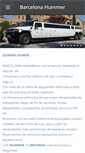 Mobile Screenshot of barcelonahummer.com